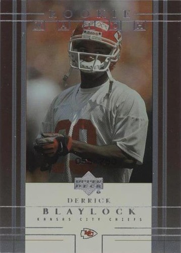 2001 Upper Deck Rookie F/X Derrick Blaylock #258