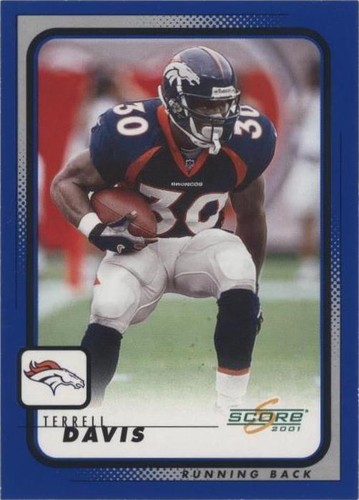 2001 Score Terrell Davis #67
