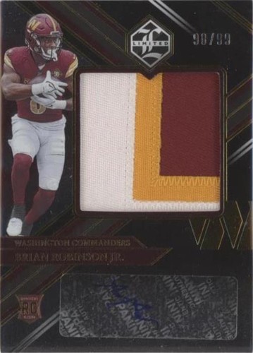 2022 Panini Limited Brian Robinson Jr. #171