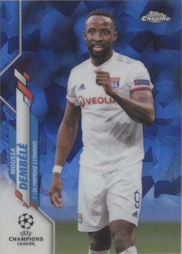 2019-20 Topps Chrome UCL Sapphire Edition Moussa Dembele #98