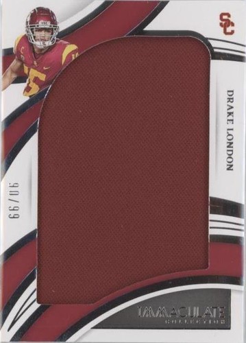 2022 Panini Immaculate Collection Collegiate Drake London #IJ-DLO
