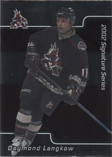 2001-02 In the Game Be A Player Signature Series - Daymond Langkow #142