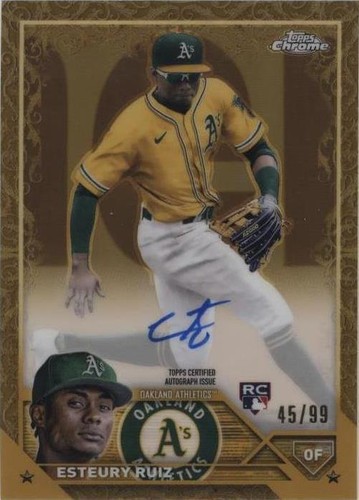 2023 Topps Gilded Collection - Esteury Ruiz #CGA-ERZ