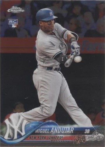 2018 Topps Chrome Update - Miguel Andujar #HMT20