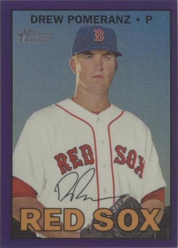 2016 Topps Heritage High Number - Drew Pomeranz #THC-614