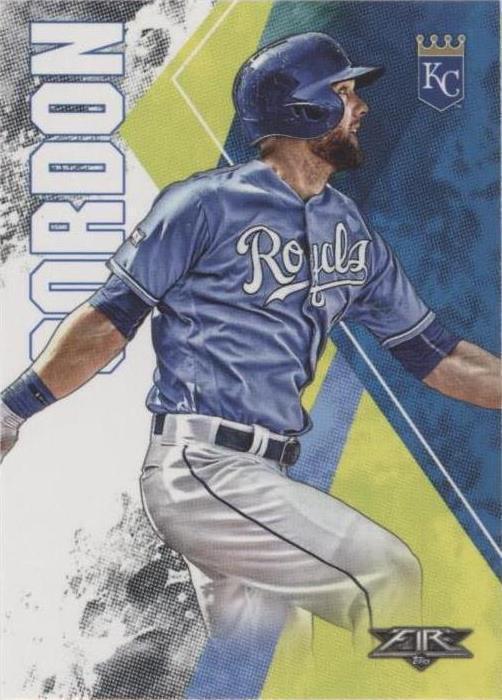 2019 Topps Fire - Alex Gordon #155