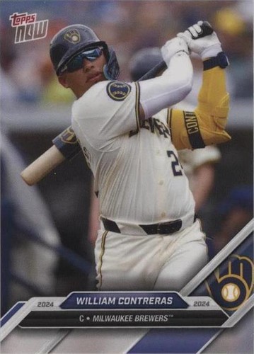2024 Topps Now Road to Opening Day - William Contreras #OD-225