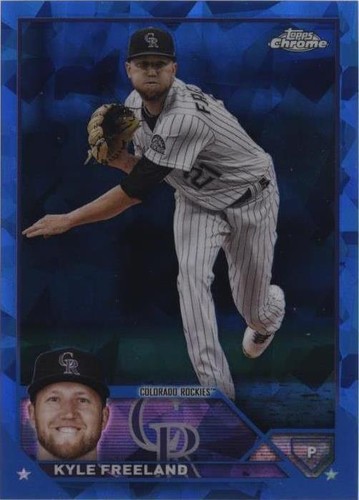 2023 Topps Chrome Sapphire Edition - Kyle Freeland #348
