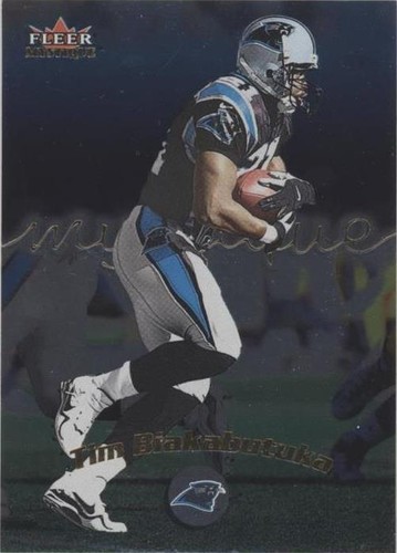 2000 Fleer Mystique Tim Biakabutuka #14