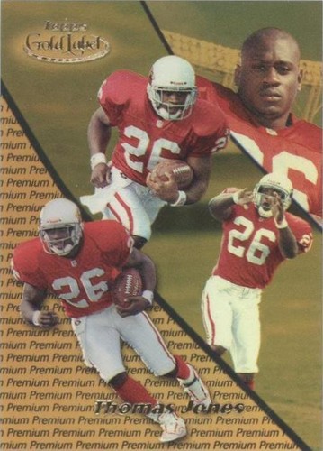 2000 Topps Gold Label Thomas Jones #84