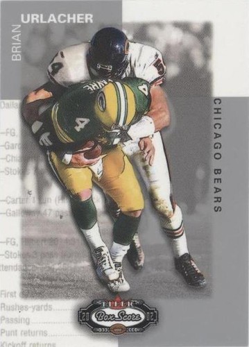 2002 Fleer Box Score Brian Urlacher #1