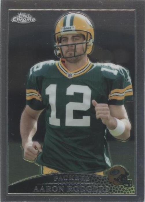 2009 Topps Chrome Aaron Rodgers #TC75