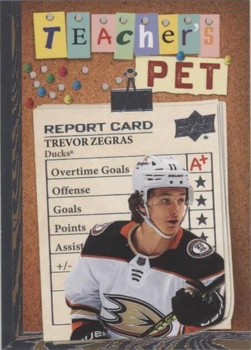 2023-24 Upper Deck Series 1 - Trevor Zegras #TP-26