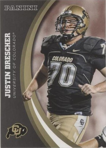 2016 Panini Colorado Buffaloes Justin Drescher #41