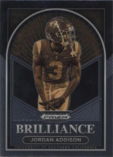 2023 Panini Prizm Draft Picks Jordan Addison #BR-23