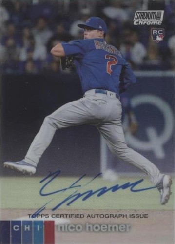 2020 Topps Stadium Club Chrome - Nico Hoerner #CANH