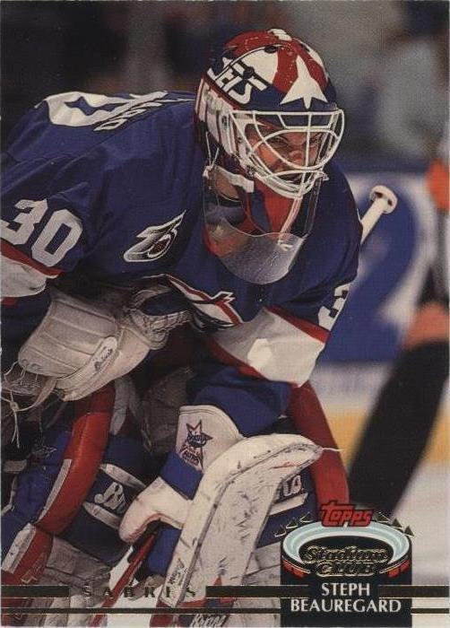 1992-93 Topps Stadium Club - Stephane Beauregard #304