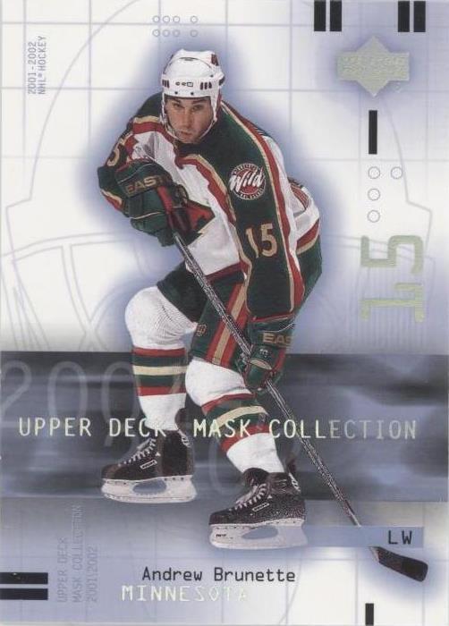 2001-02 Upper Deck Mask Collection - Andrew Brunette #45
