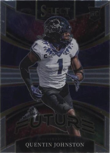 2023 Panini Select Draft Picks Quentin Johnston #FUT-6