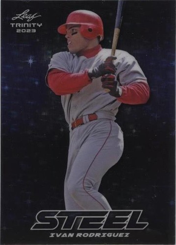 2023 Leaf Trinity Mega Box - Ivan Rodriguez #S-36