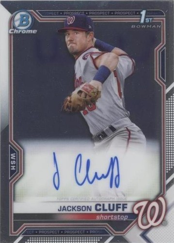 2021 Bowman - Jackson Cluff #CPA-JCL