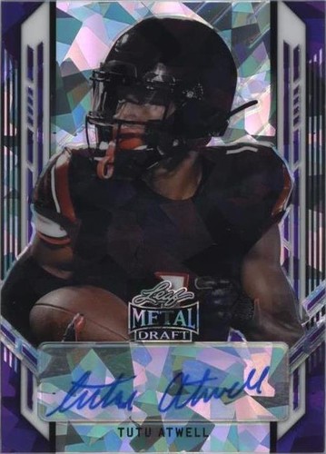 2021 Leaf Metal Draft Tutu Atwell #PA-TA1