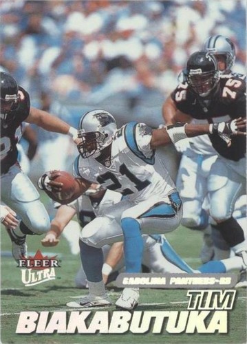 2001 Fleer Ultra Tim Biakabutuka #204