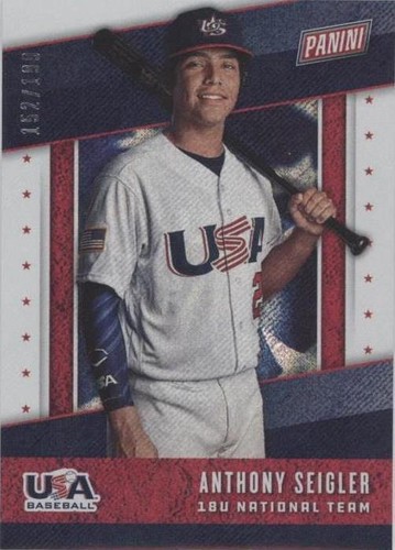 2019 Panini Father's Day - Anthony Siegler #USA8