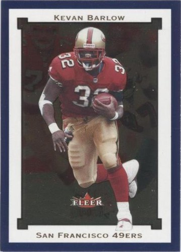 2002 Fleer Premium Kevan Barlow #77