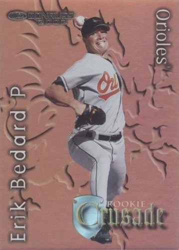 2002 Donruss The Rookies - Erik Bedard #RC-3