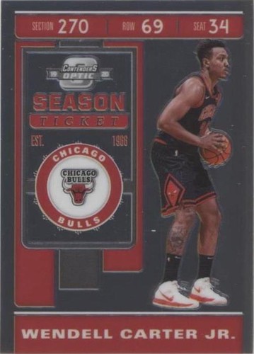2019-20 Panini Contenders Optic - Wendell Carter Jr. #82