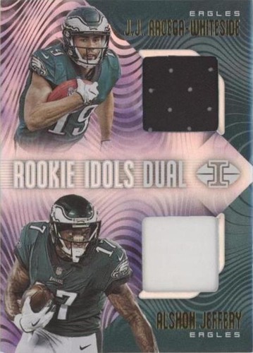 2019 Panini Illusions Alshon Jeffery J.J. Arcega-Whiteside #RI-JA