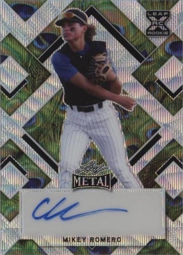 2022 Leaf Metal - Mikey Romero #BA-MR1