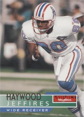 1995 Skybox Impact Haywood Jeffires #58