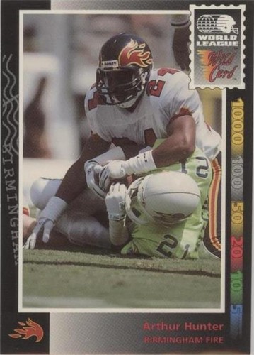 Lot Of 7 Cards 1992 Ultimate World League Football #s 51/57/79/104