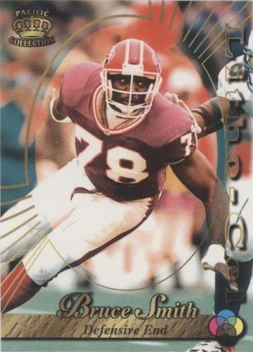 1996 Pacific Litho-Cel Bruce Smith #LITHO-13