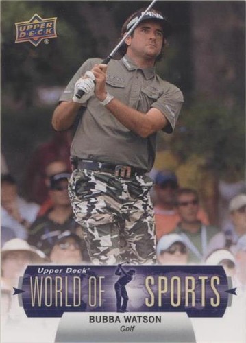 2011 Upper Deck World of Sports Golf Trading Cards