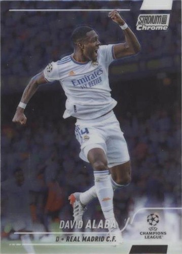 2021-22 Topps Stadium Club Chrome UCL David Alaba #5