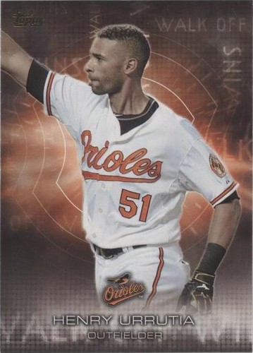 2016 Topps - Henry Urrutia #WOW-15