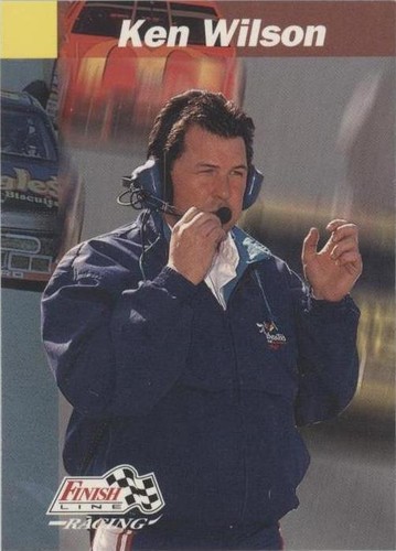 1993 Pro Set Finish Line - Ken Wilson #23