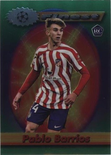 Topps Chrome　1st パブロ・バリオス　アトレティコ　RC Topps Chrome1st パブロ・バリオスアトレティコRC