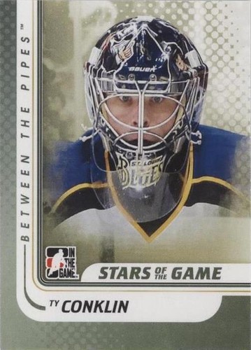 2010-11 In the Game Between the Pipes - Ty Conklin #143
