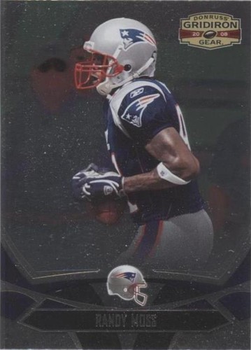 2008 Donruss Gridiron Gear Randy Moss #59
