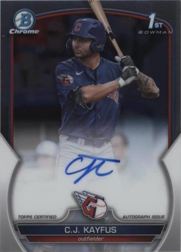 2023 Bowman Draft - C.J. Kayfus #CDA-CKA