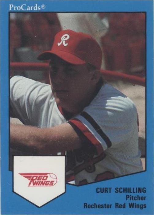 Juegos de equipos de ligas menores ProCards 1989 - Curt Schilling #1655