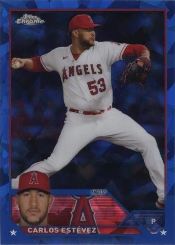 2023 Topps Chrome Update Series Sapphire Edition - Carlos Estevez #USCS63