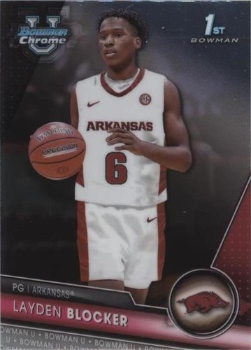 2023-24 Bowman University Chrome - Layden Blocker #7