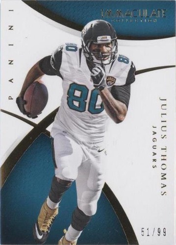 2015 Panini Immaculate Collection Julius Thomas #72