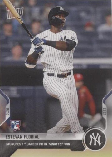 2021 Topps Now - Estevan Florial #533