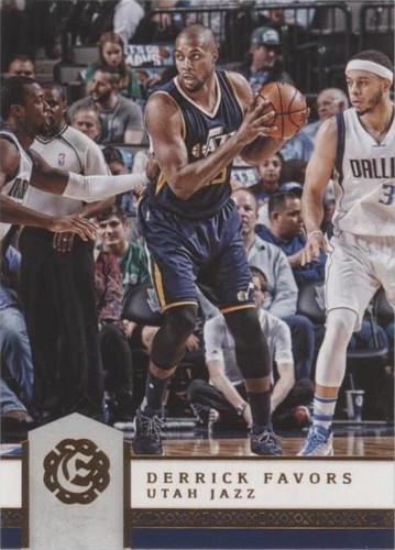 2016-17 Panini Excalibur - Derrick Favors #171